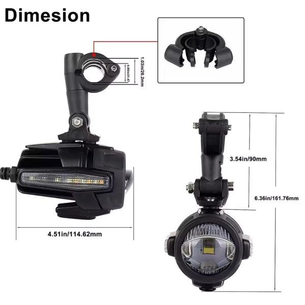 Kit Feux Additionnels LED avec Clignotants latéraux 🚦💡